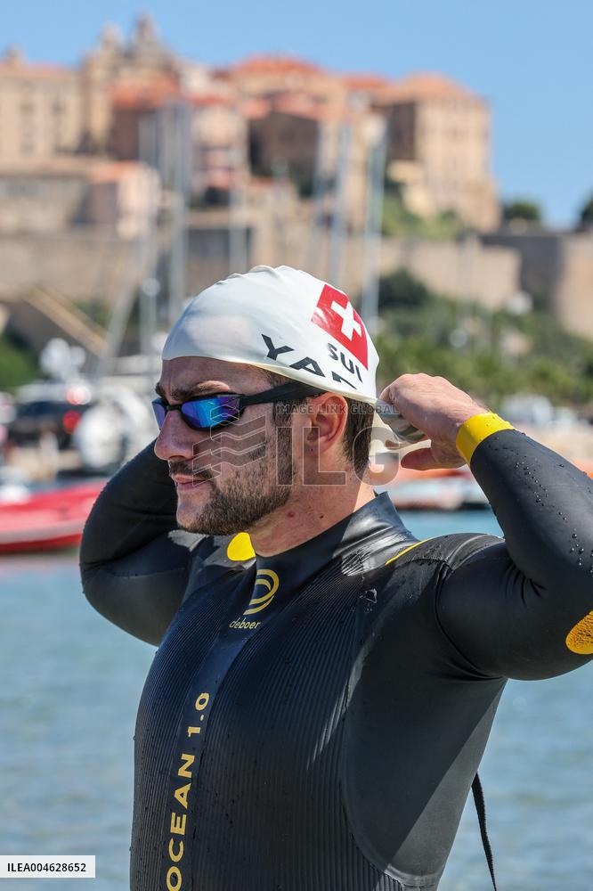 Noam Yaron Attempts to Swim the 180 Km from Calvi to Monaco