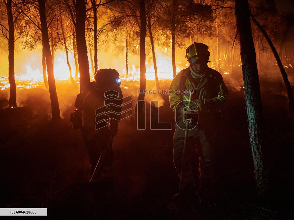 INFONA Plan Level 2 Upgrade Following Carcastillo Forest Fire - Spain