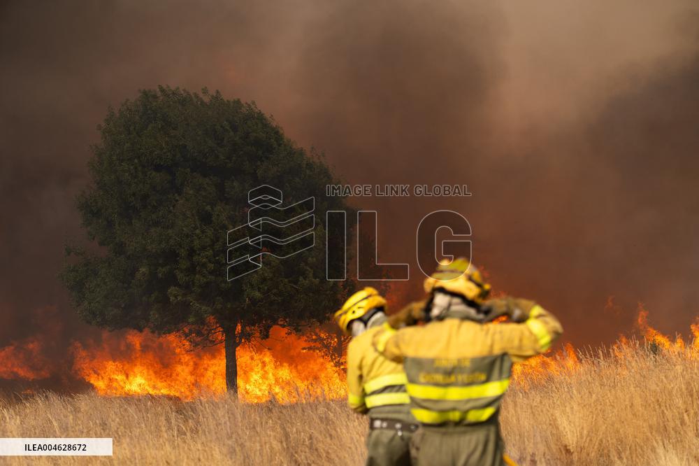 INFONA Plan Level 2 Upgrade Following Carcastillo Forest Fire - Spain
