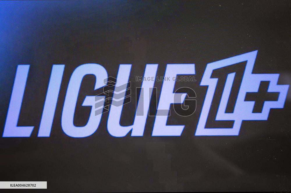 Illustrations of Ligue 1+ television channel - Paris