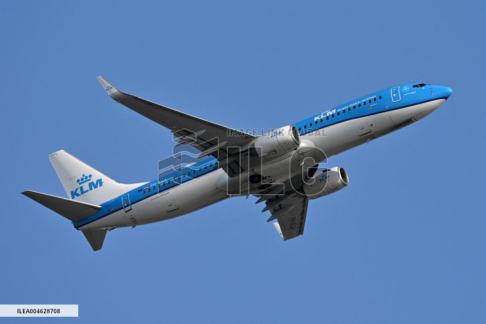 Fiumicino, Italy, Aircraft to Fiumicino Airport