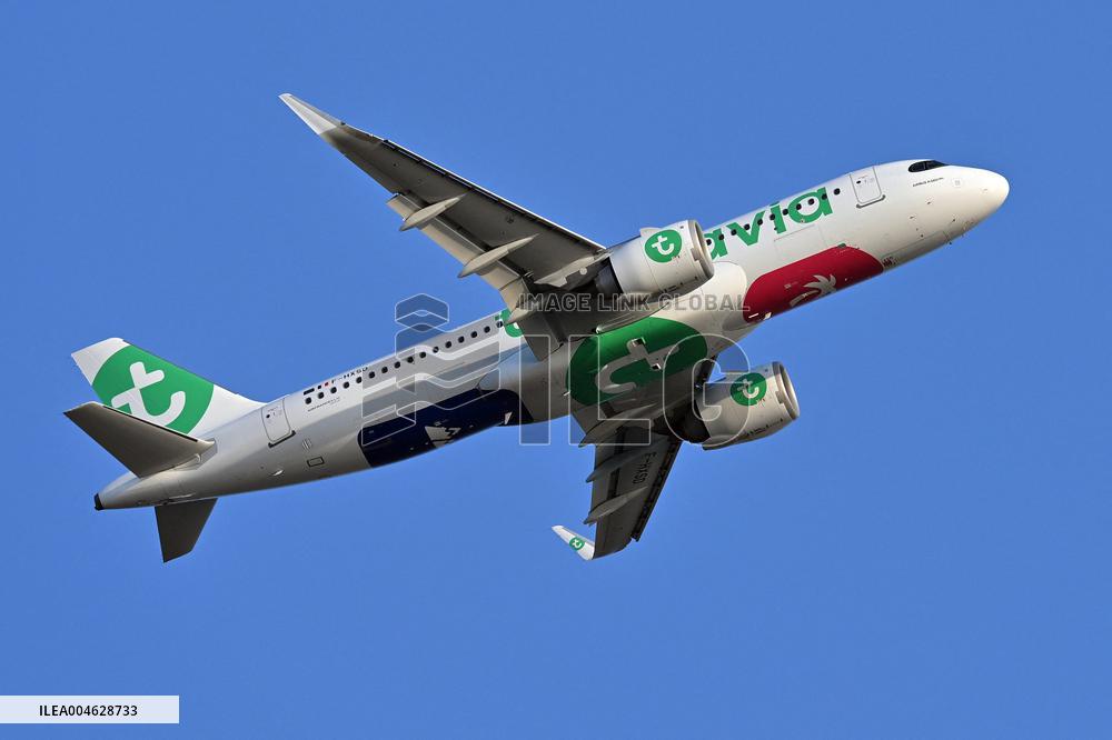 Fiumicino, Italy, Aircraft to Fiumicino Airport