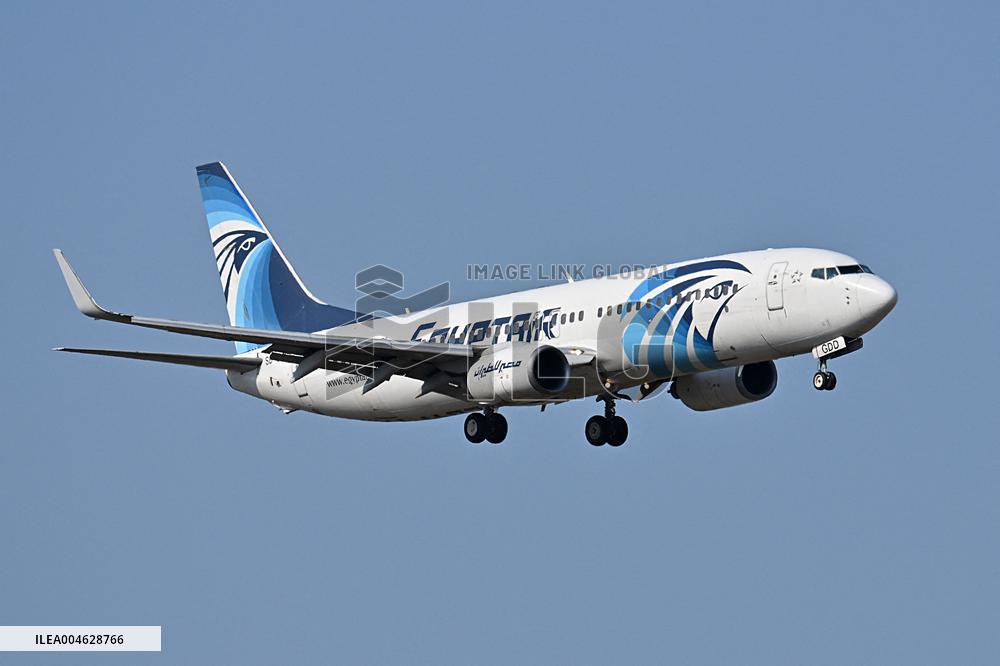 Fiumicino, Italy, Aircraft to Fiumicino Airport