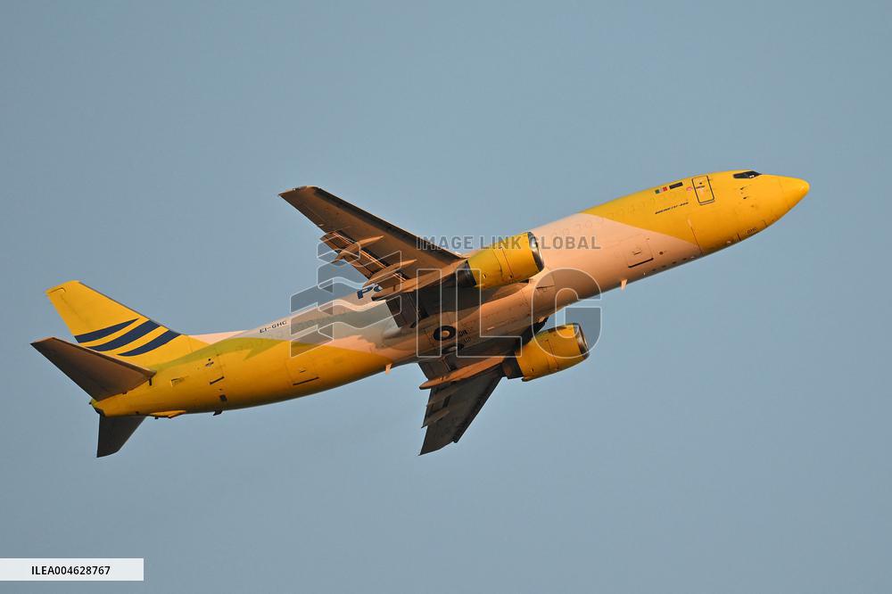 Fiumicino, Italy, Aircraft to Fiumicino Airport