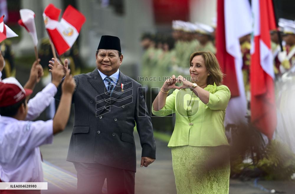 Peru President Visits Jakarta - Indonesia