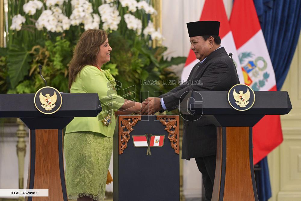 Peru President Visits Jakarta - Indonesia