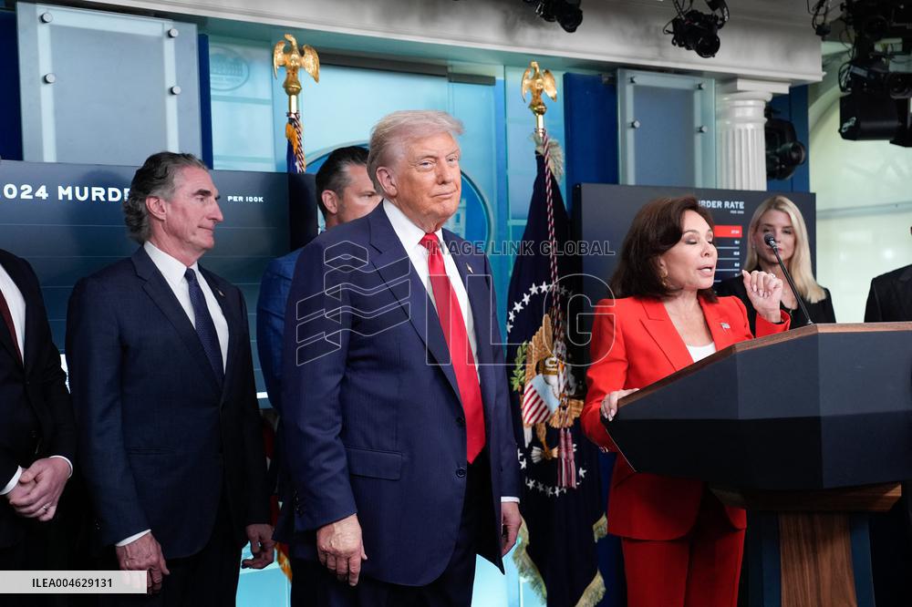 Donald Trump Holds A Press Conference - Washington DC