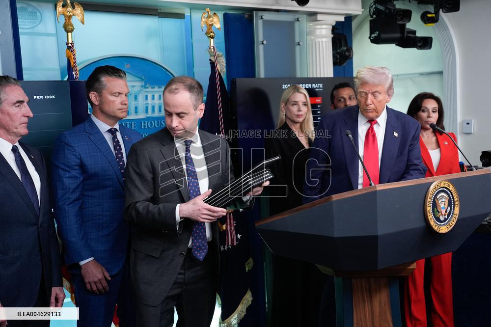 Donald Trump Holds A Press Conference - Washington DC