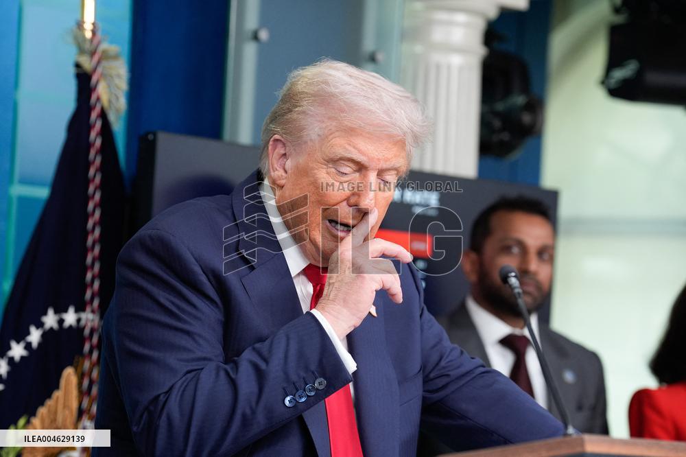 Donald Trump Holds A Press Conference - Washington DC