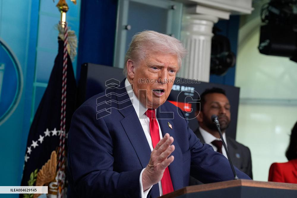 Donald Trump Holds A Press Conference - Washington DC