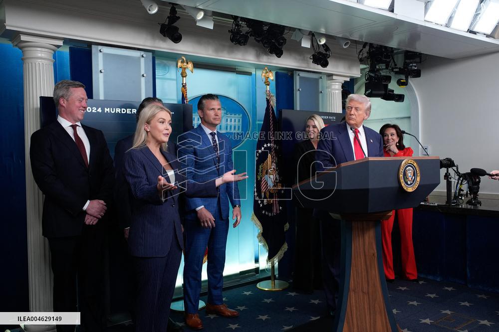 Donald Trump Holds A Press Conference - Washington DC