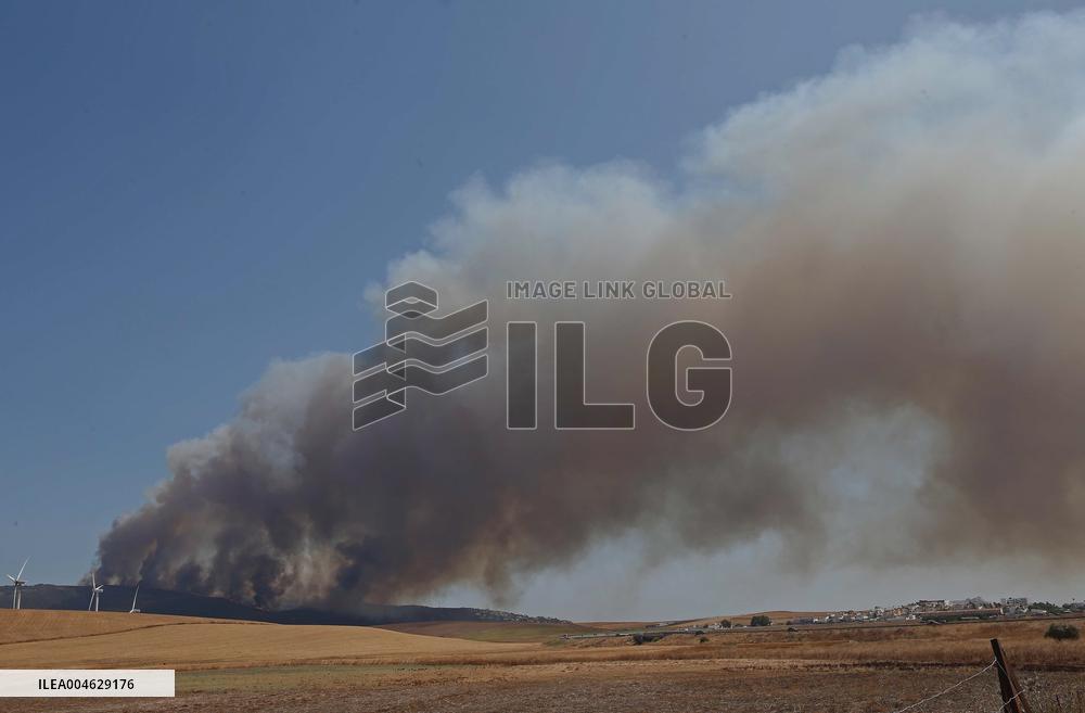 Preventive Evictions During Wildfires in Tarifa - Spain