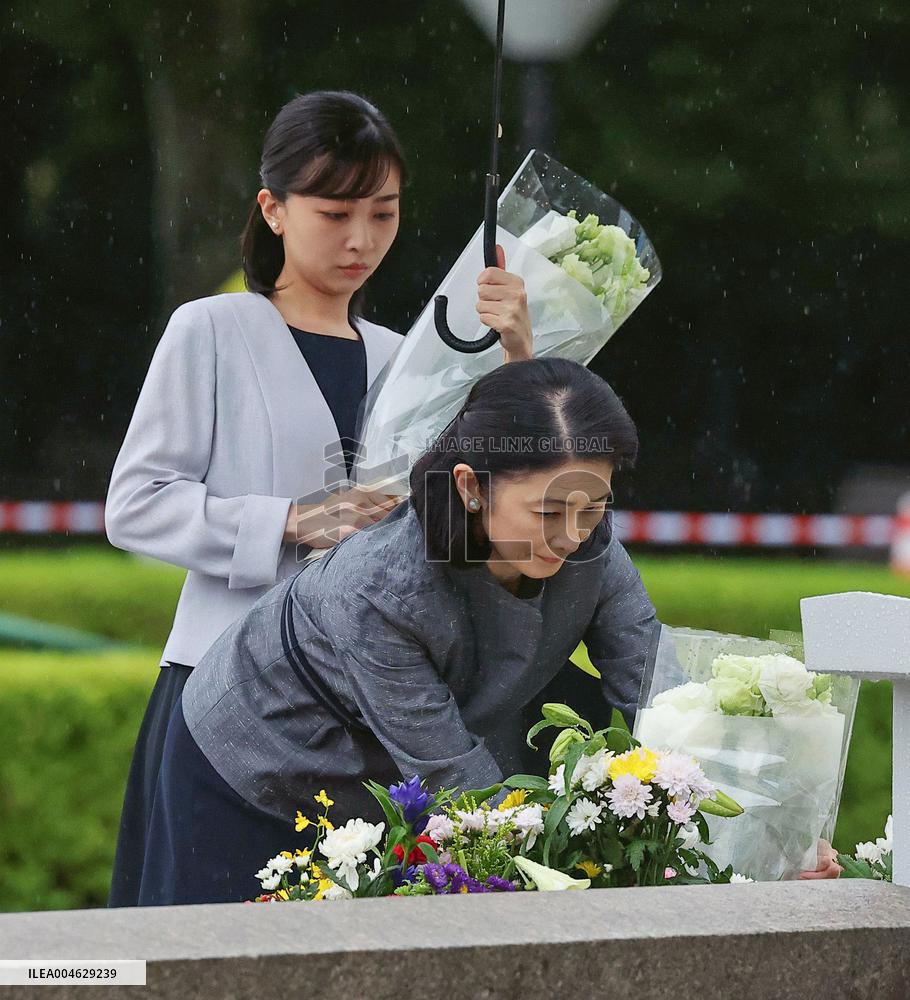 Princesses visit Hiroshima