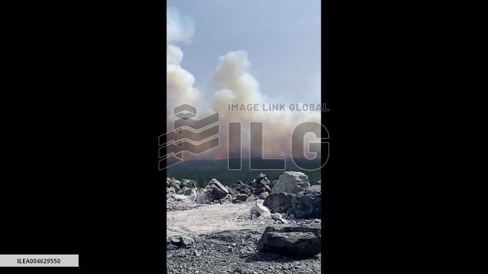 Canada: Wildfire Near Thomas Pond, Newfoundland Burns 200 Hectares, Prompts Evacuations 2