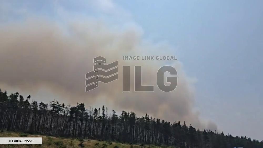 Canada: Wildfire Near Thomas Pond, Newfoundland Burns 200 Hectares, Prompts Evacuations