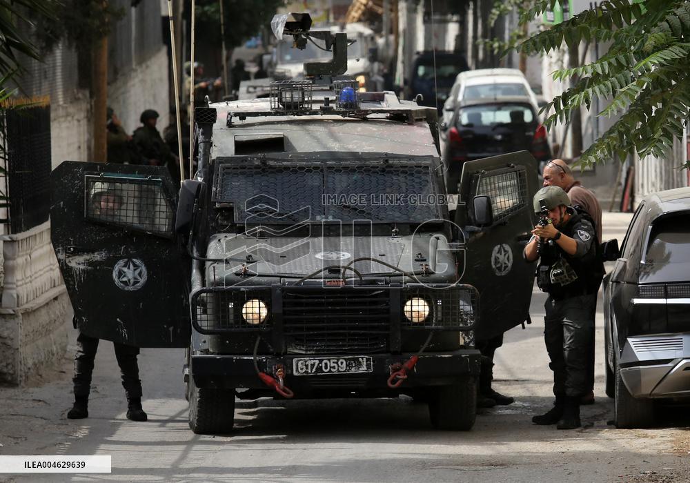 MIDEAST-WEST BANK-NABLUS-ISRAELI RAID