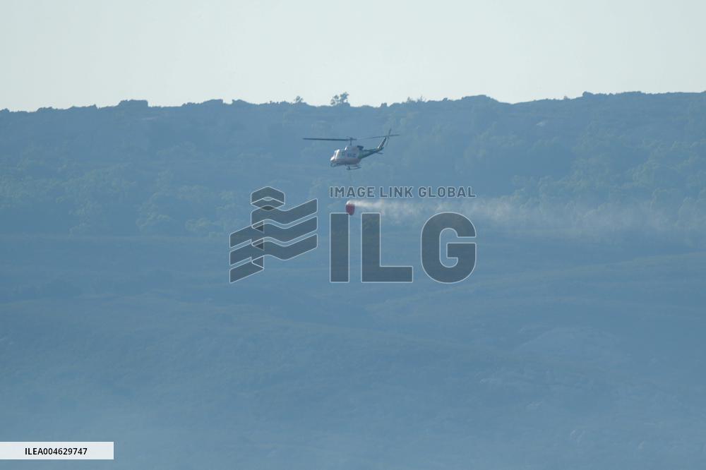 Firefighters Battle 'Fire Whirls' in Northern Spain