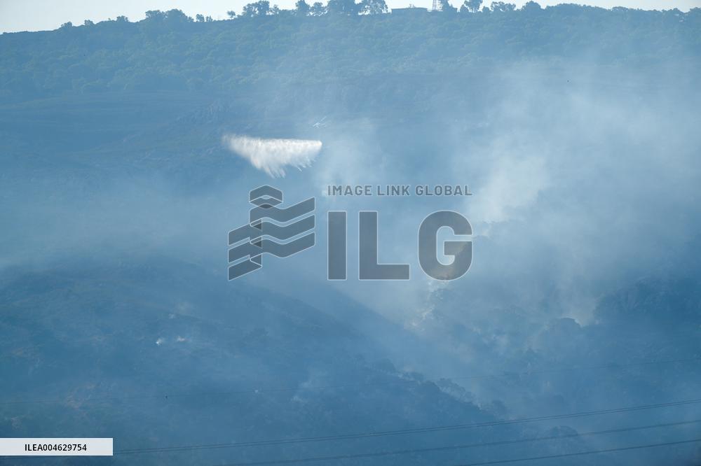 Firefighters Battle 'Fire Whirls' in Northern Spain