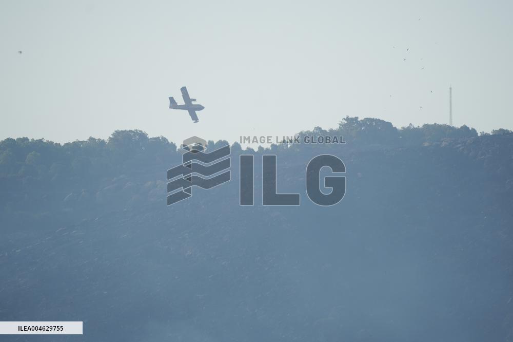 Firefighters Battle 'Fire Whirls' in Northern Spain