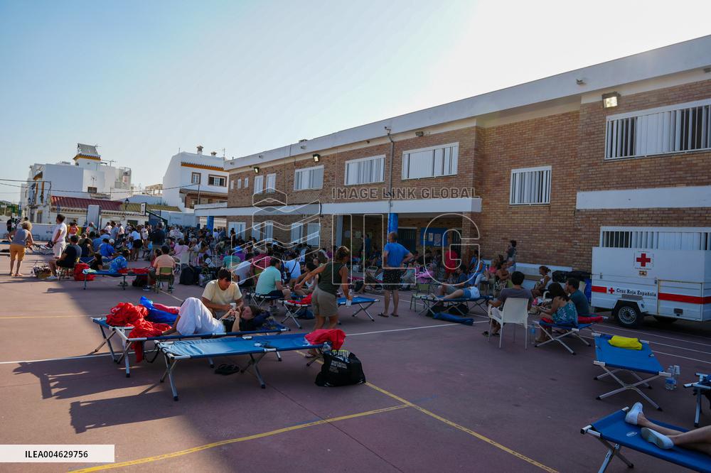 Firefighters Battle 'Fire Whirls' in Northern Spain