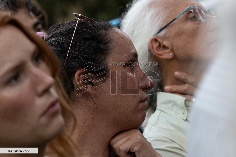 Vigil For Palestinian Journalists Killed By Israeli Forces - Washington DC