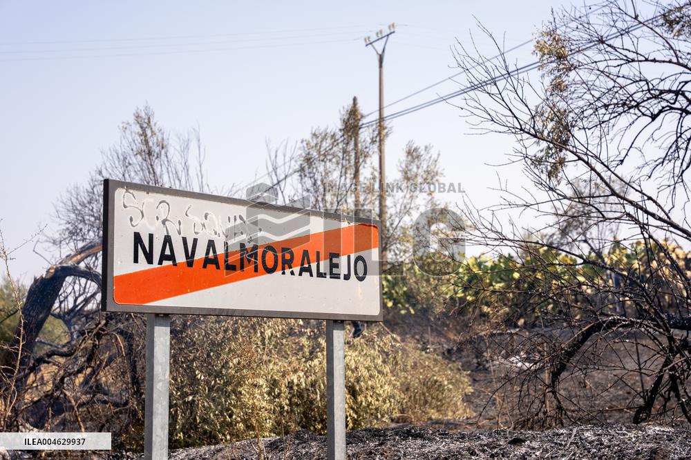 Fires in Toledo Has Already Burned 3 000 Hectares - Spain