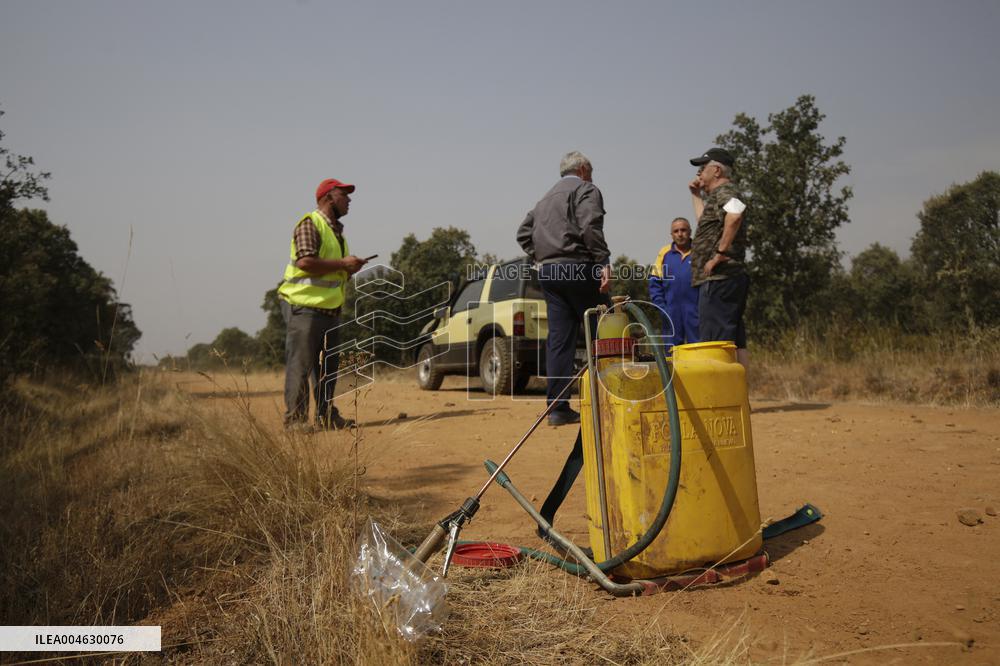 1,700 Leon Residents Evacuated Due to Zamora Fire - Spain