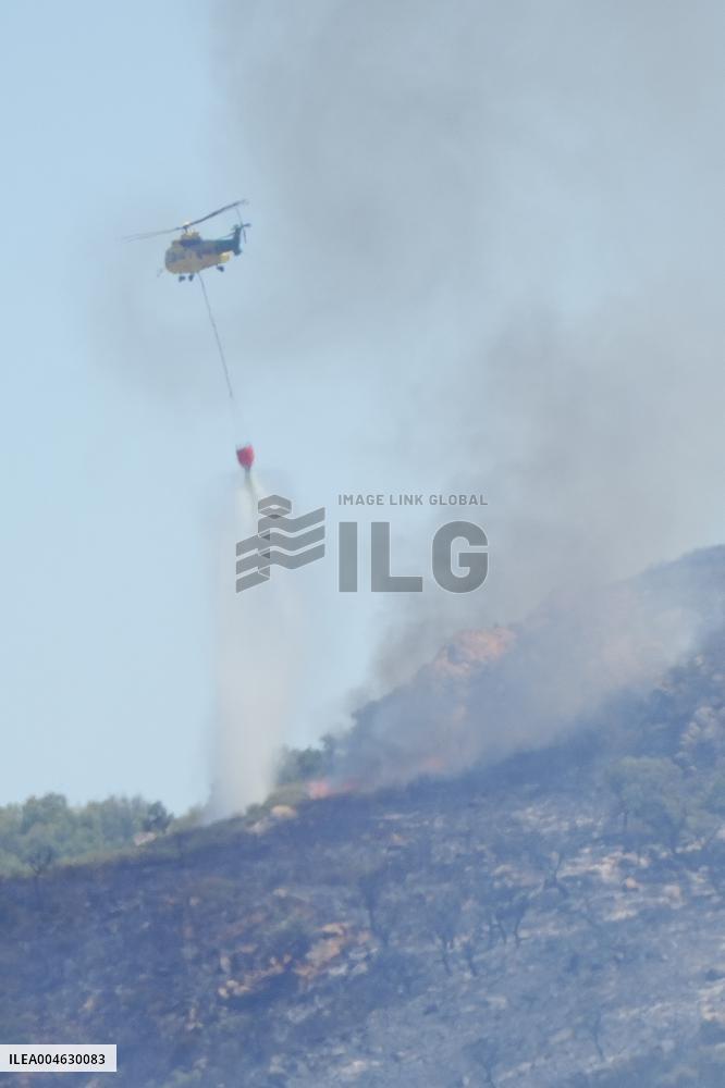 1,700 Leon Residents Evacuated Due to Zamora Fire - Spain