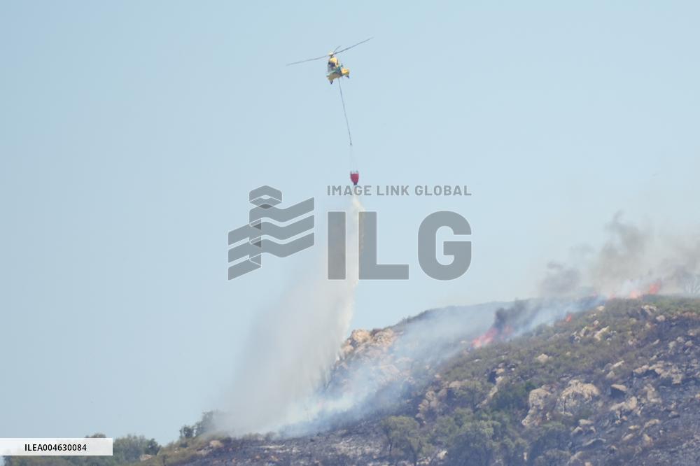 1,700 Leon Residents Evacuated Due to Zamora Fire - Spain