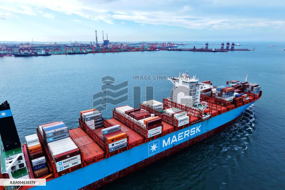 Qingdao Port Foreign Trade Container