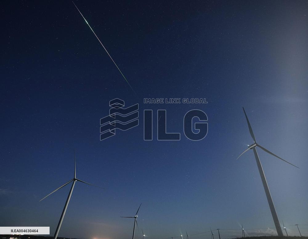 Perseid meteor shower