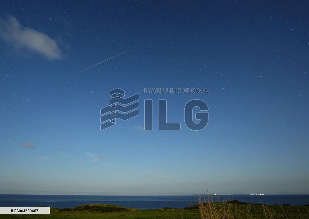 Perseid meteor shower