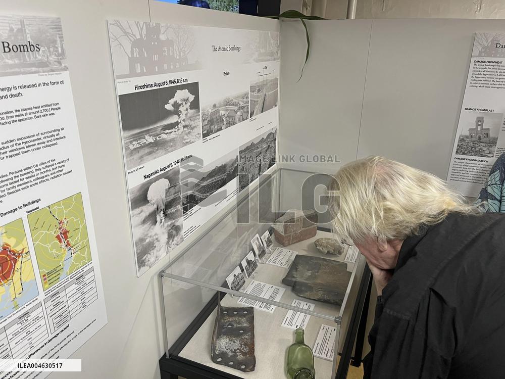 A-bomb exhibition at Battleship Missouri Memorial