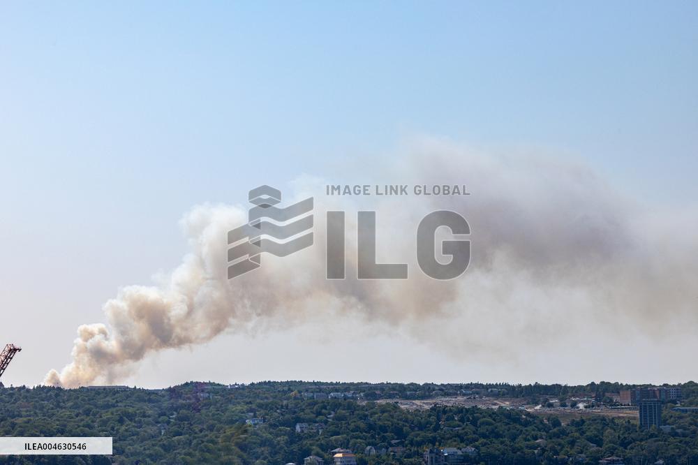 Wildfire Ignites South of Port Alberni - Canada