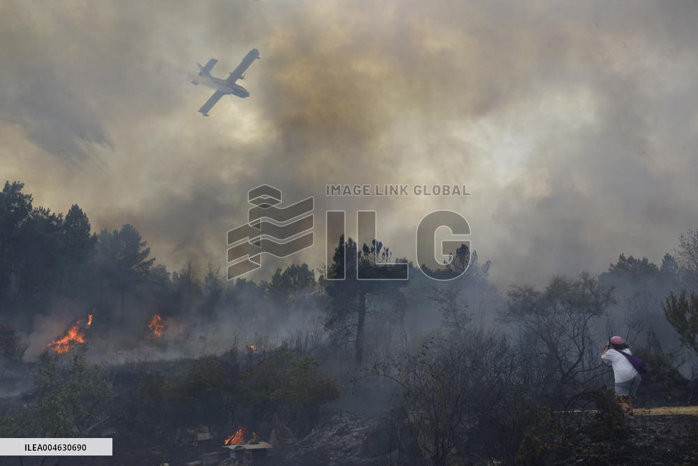 Emergency Level 2 Declared in Ourense as Fires Burn 4,300 Hectares - Spain