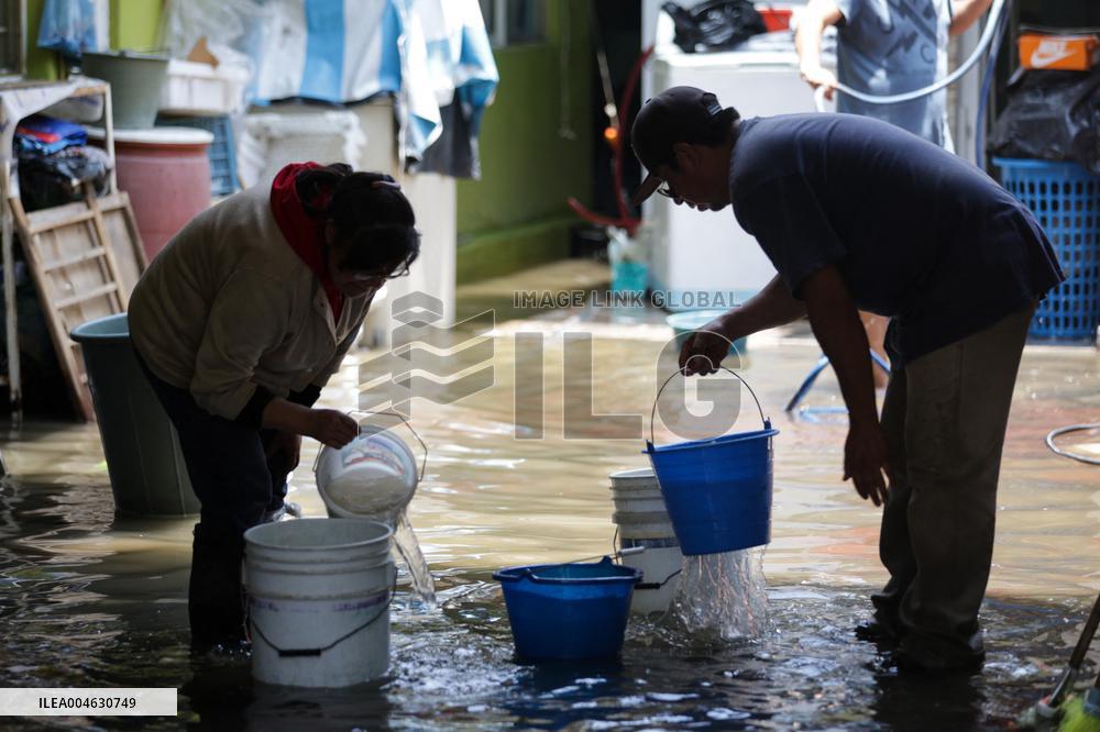 Flood in Mexico