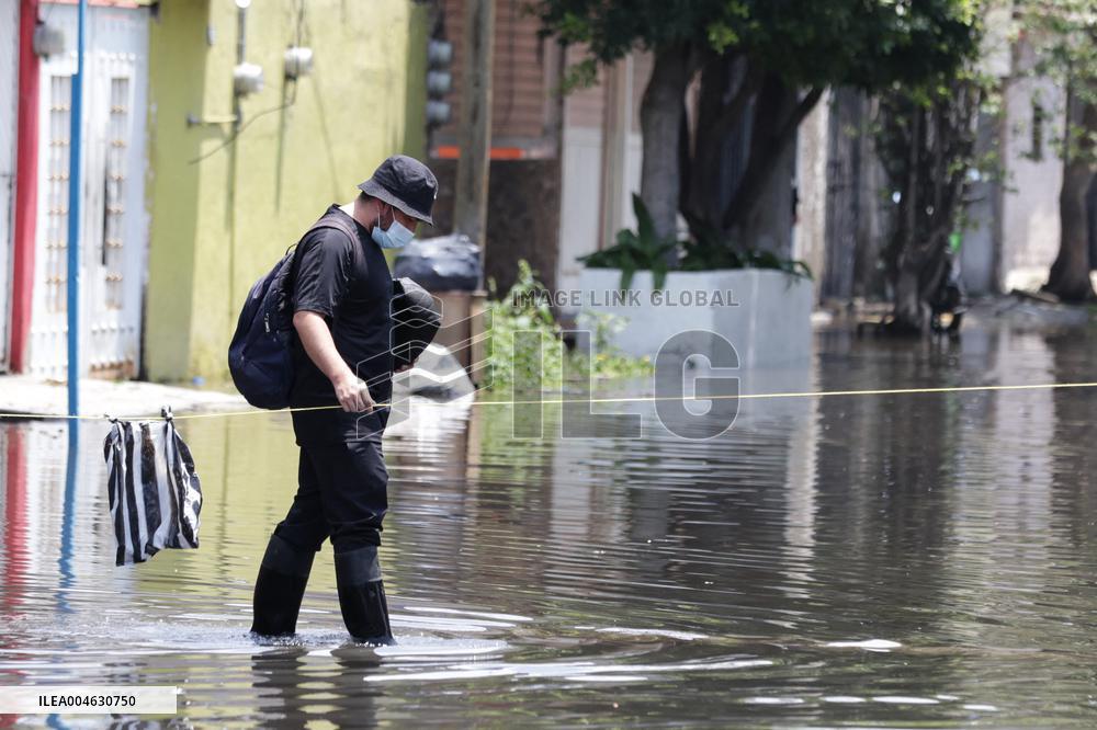 Flood in Mexico