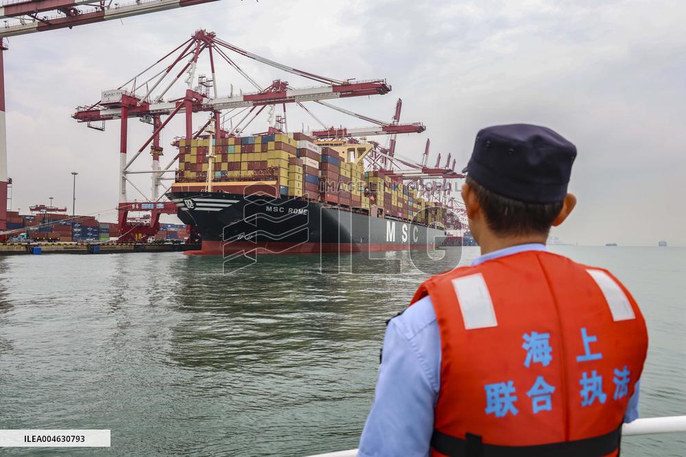Joint Maritime Law Enforcement in Qingdao