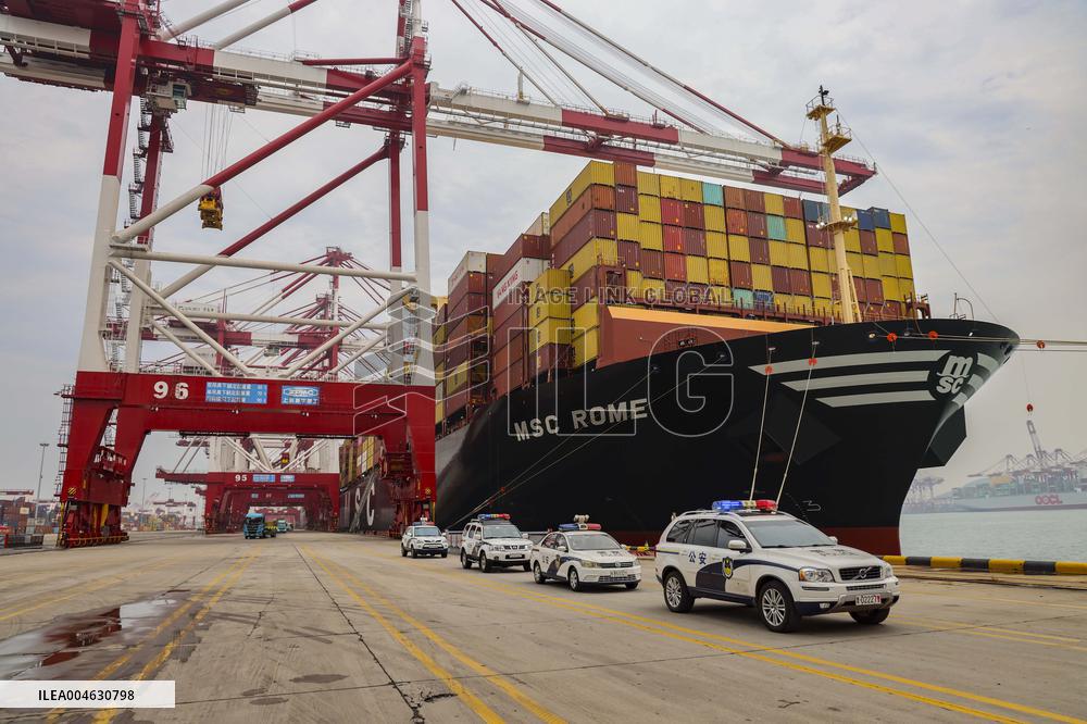 Joint Maritime Law Enforcement in Qingdao