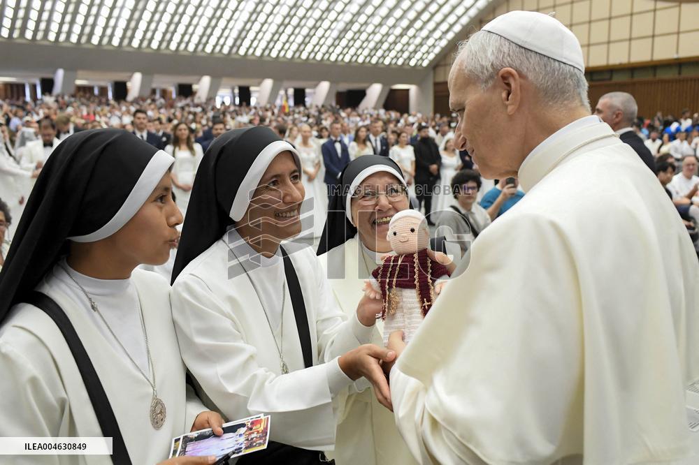 Pope Leo XIV Leads The General Audience - Vatican