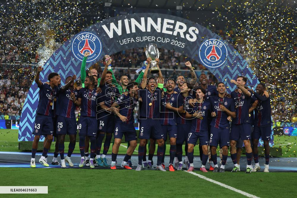 CALCIO - UEFA Super Cup - Paris Saint-Germain FC vs Tottenham Hotspur FC