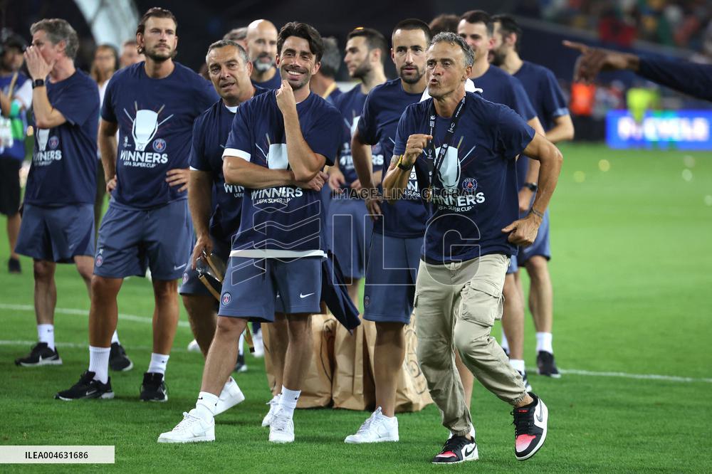 CALCIO - UEFA Super Cup - Paris Saint-Germain FC vs Tottenham Hotspur FC