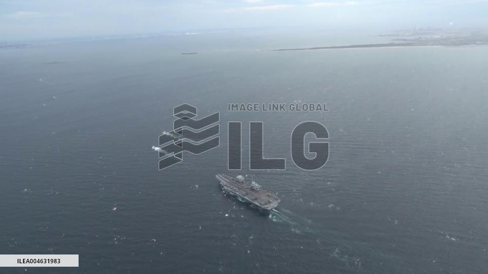 [Breaking News]Prince of Wales carrier visits U.S. base in Yokosuka