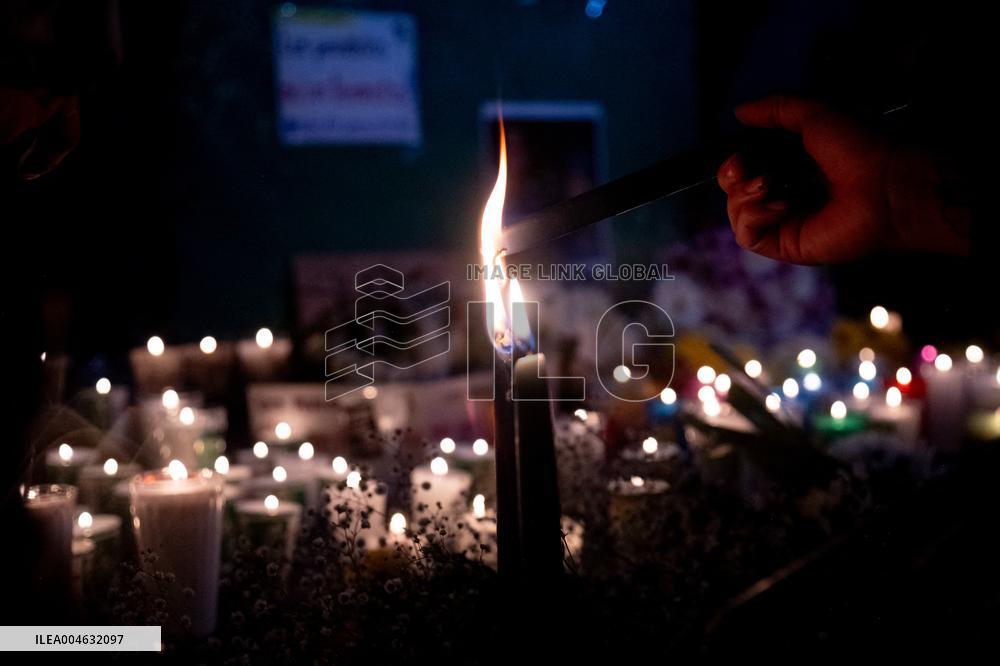 Vigil To Demand Justice For Palestinian journalists Killed In Gaza - Mexico