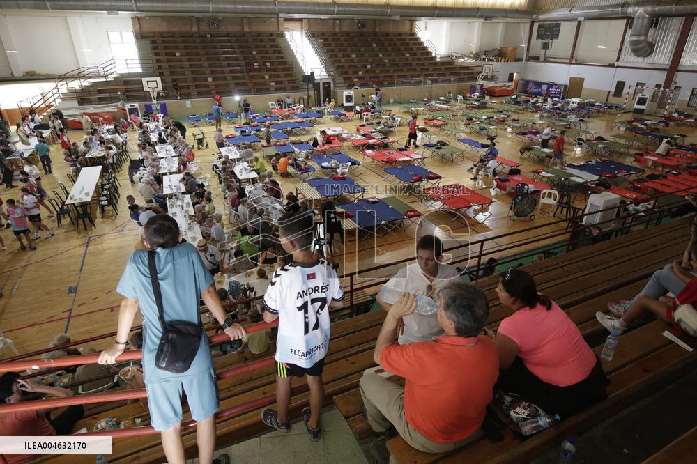Forest Fires Continue to Burn in Northern Spain