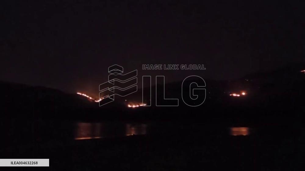 Spain: Lightning-Sparked Wildfire Rages in Jarilla, Extremadura 2