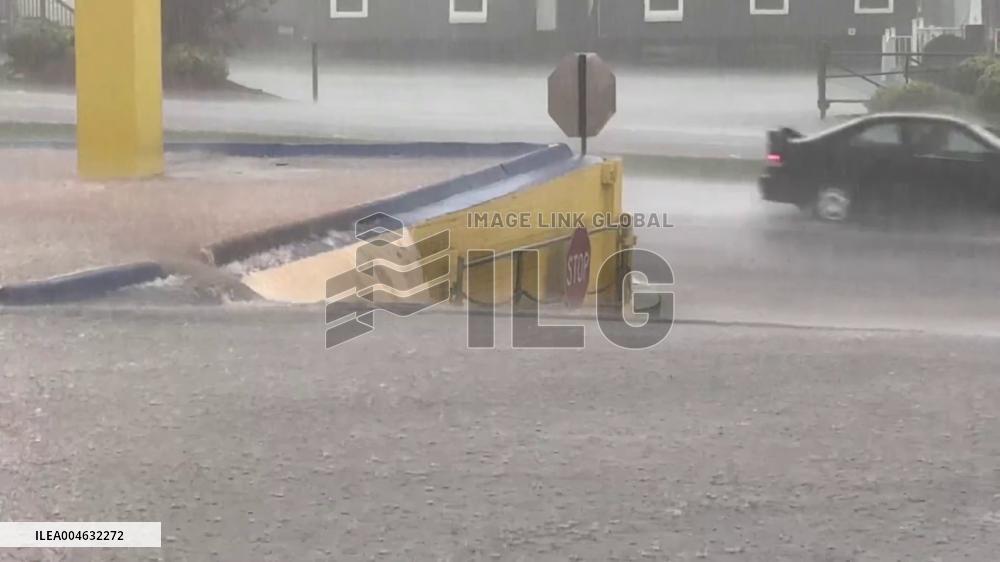 US: Heavy Thunderstorms Cause Flash Floods in East Tennessee