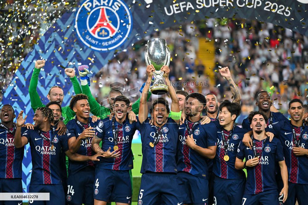 PSG Wins UEFA Supercup - Italy