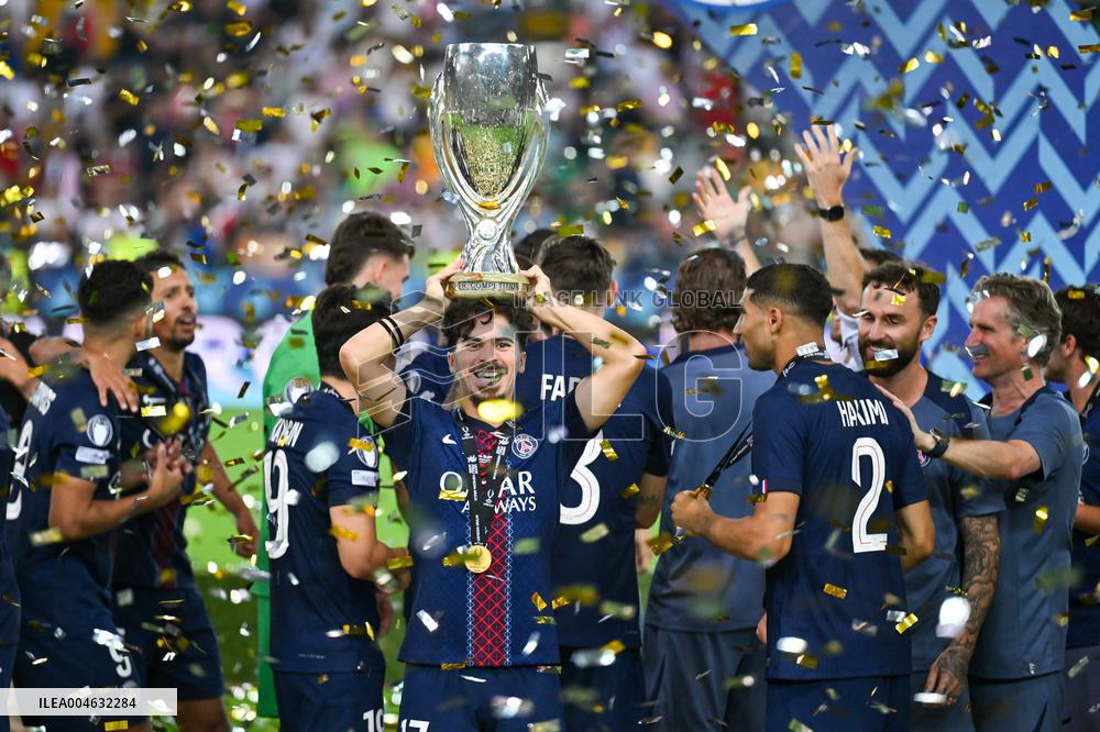 PSG Wins UEFA Supercup - Italy
