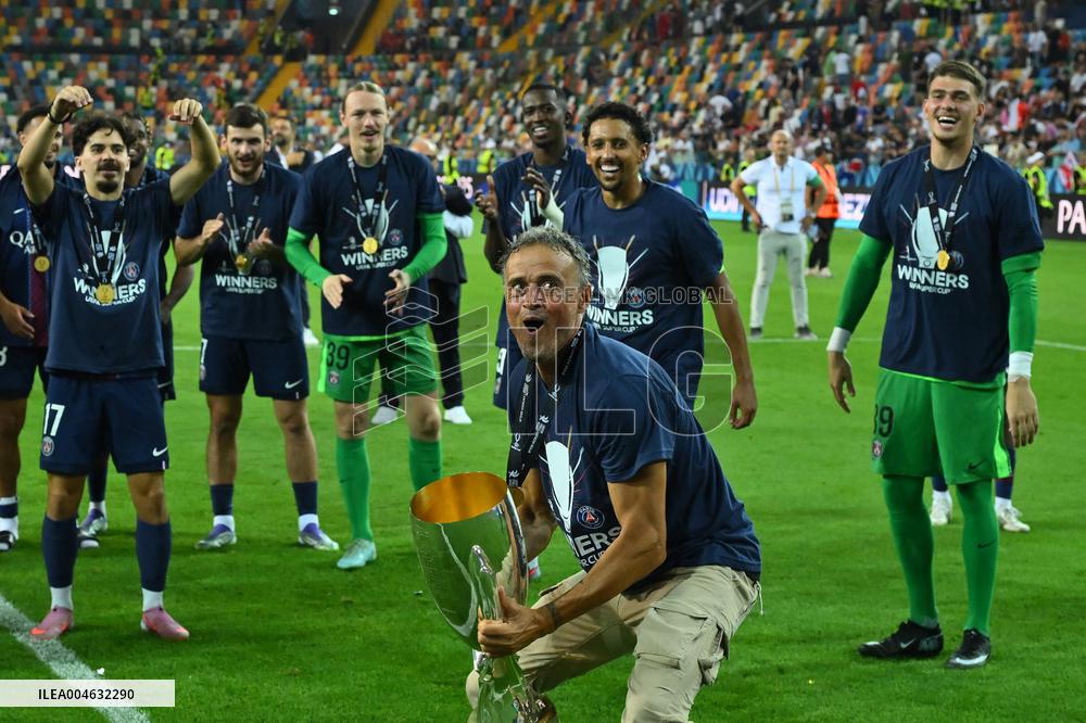 PSG Wins UEFA Supercup - Italy